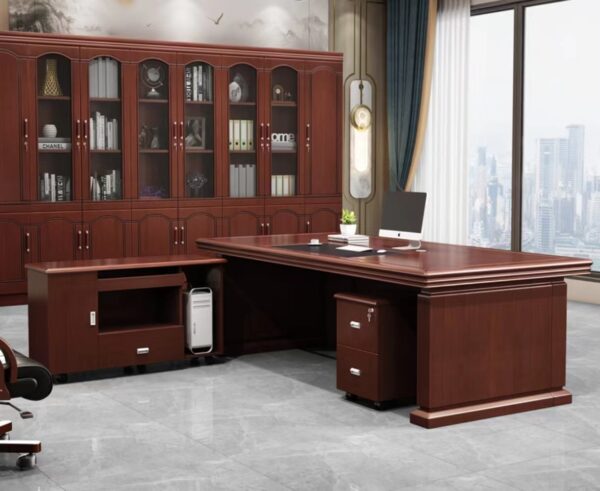 1800mm Executive Senate Writing Office Desk with spacious surface and modern design.