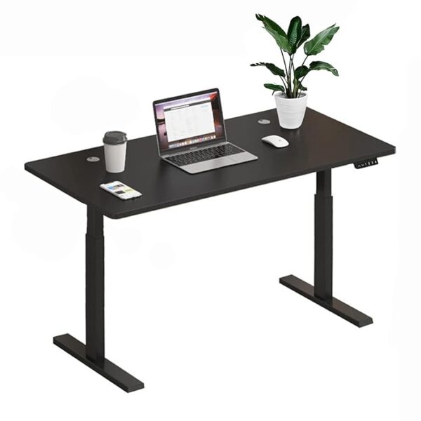 Modern Memory Preset Computer Standing Desk with adjustable height and memory preset buttons.