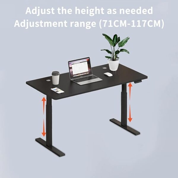 Modern Memory Preset Computer Standing Desk with adjustable height and memory preset buttons.