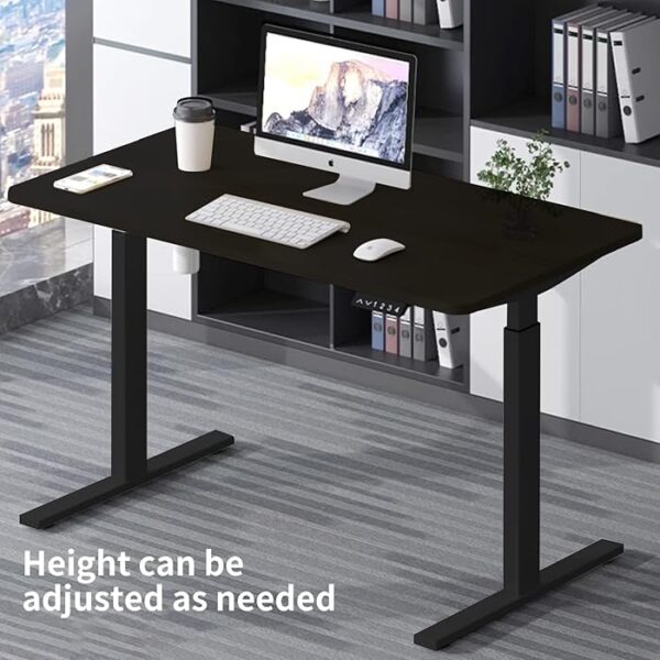 Modern Memory Preset Computer Standing Desk with adjustable height and memory preset buttons.