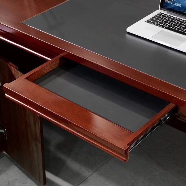 1.8M Executive Boss Office Table with a sleek design and spacious work surface, ideal for executive offices.