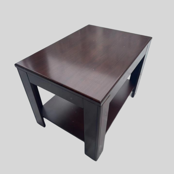 60cm Ocean Square Small Coffee Table with coastal-inspired finish, ideal for small spaces.