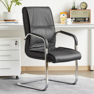 High Back Leather Executive Boss Chair with adjustable height, reclining features, and padded armrests for enhanced comfort and support.