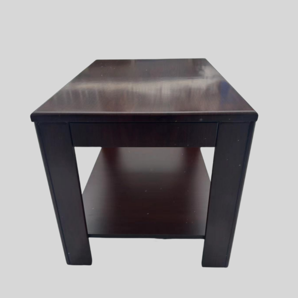 60cm Ocean Square Small Coffee Table with coastal-inspired finish, ideal for small spaces.