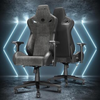 Highback Ergonomic Recliner Task Gamer Chair with adjustable features, lumbar support, and premium cushioning, perfect for gaming or work.