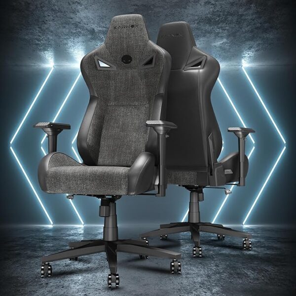 Highback Ergonomic Recliner Task Gamer Chair with adjustable features, lumbar support, and premium cushioning, perfect for gaming or work.