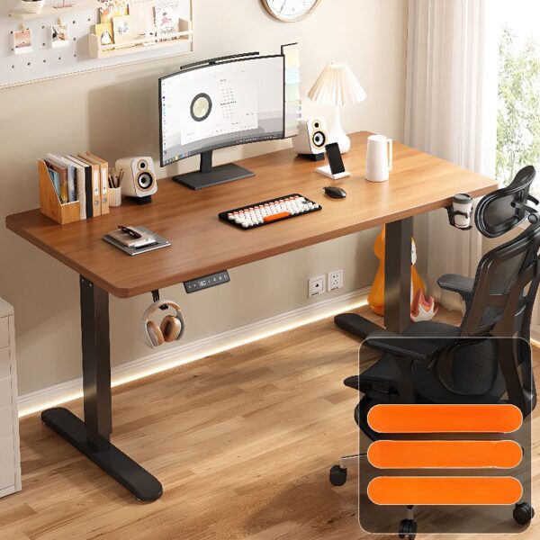 120cm Modern Computer Standing Desk with durable surface, promoting ergonomic posture and flexible work options.