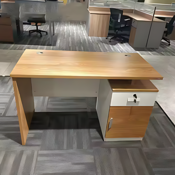 1200mm Advanced Executive Office Desk with modern design, spacious surface, and integrated storage, ideal for professional offices.