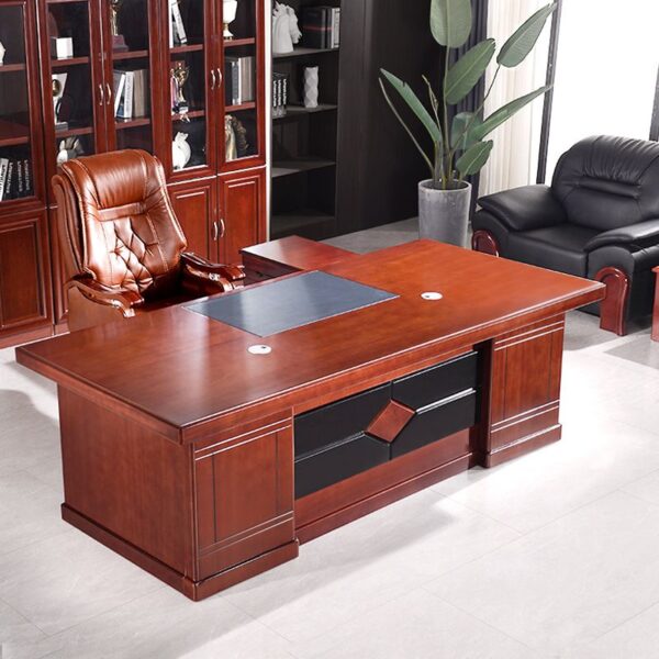 1.6 Meter Modern Executive Office Table with spacious surface area and sleek, contemporary design.