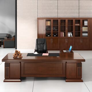 1.8-meter Executive Directors Table with spacious surface and elegant wood finish, designed for professional office environments.