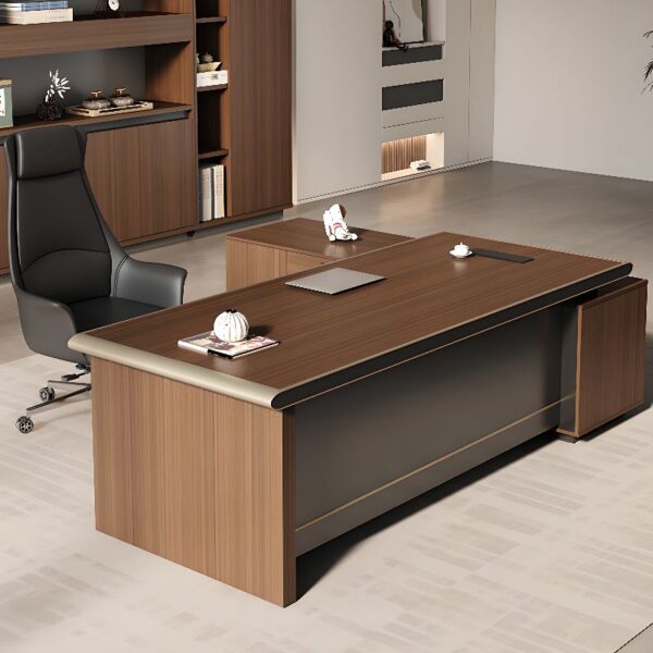 160cm Modern Executive Office Table with a minimalist design and spacious surface.