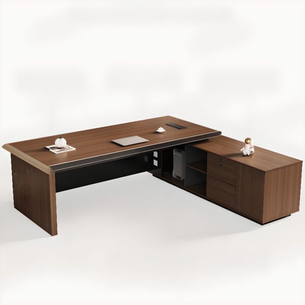 160cm Modern Executive Office Table with a minimalist design and spacious surface.