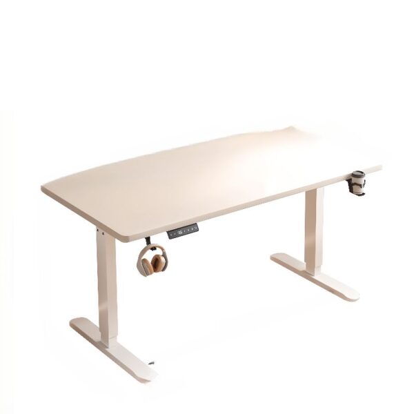 140cm Electric Adjustable Office Desk with motorized height adjustment for ergonomic comfort.