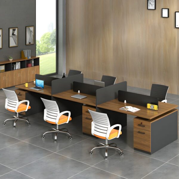 1400mm Modern Natural Wood Study Desk with sleek design and ample workspace.