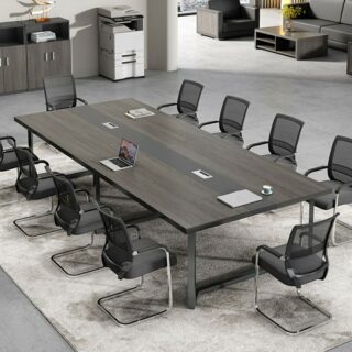 8-10 Seater Executive Office Boardroom Table with sleek design, perfect for meetings and presentations.