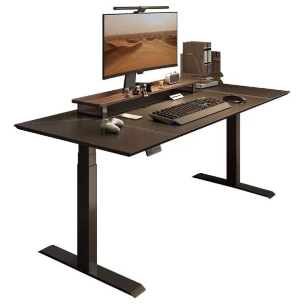 1200mm Modern Adjustable Height Office Desk with a sleek design and customizable height for ergonomic comfort.