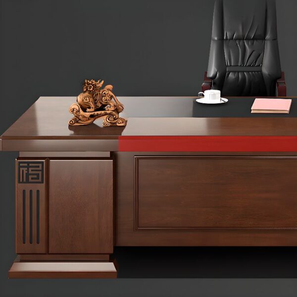 1.8-meter Executive Directors Table with spacious surface and elegant wood finish, designed for professional office environments.