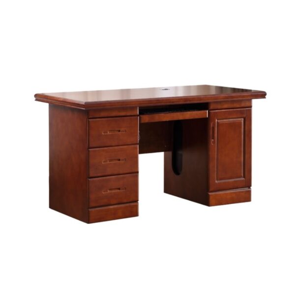 1.4 Meter Wooden Executive Staff Desk with spacious work surface and sleek, modern design.