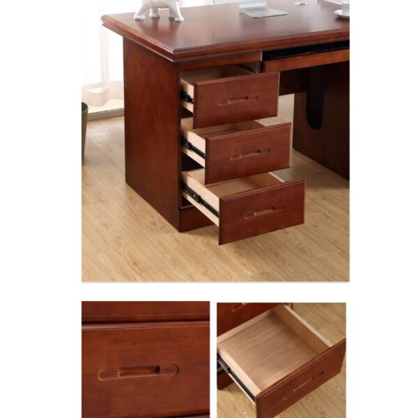 1.4 Meter Wooden Executive Staff Desk with spacious work surface and sleek, modern design.