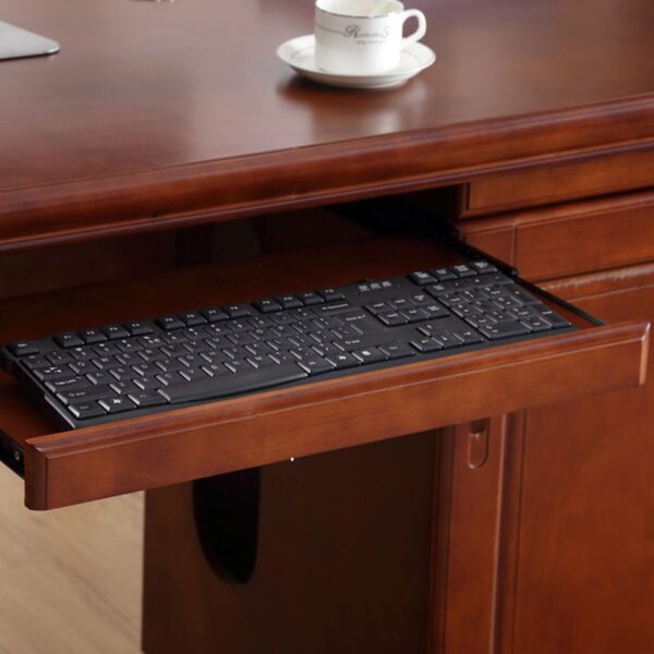 1.4 Meter Wooden Executive Staff Desk with spacious work surface and sleek, modern design.