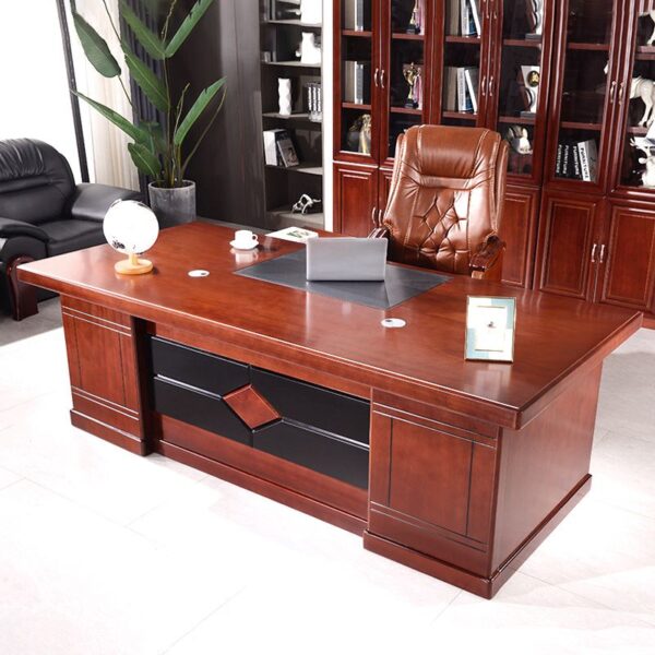 1.6 Meter Modern Executive Office Table with spacious surface area and sleek, contemporary design.