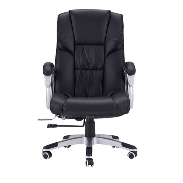 Adjustable Height Leather Executive Seat with ergonomic design and high-quality leather upholstery for comfort and support.