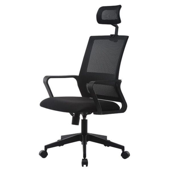 Ergonomic Swivel Mesh Home Office Seat with adjustable height and lumbar support, designed for comfort and productivity.