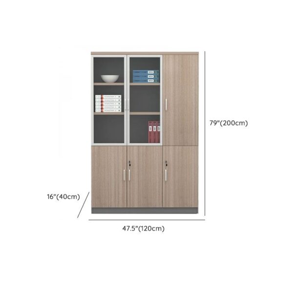 3-Door Simple Lateral Filing Office Cabinet with three spacious drawers for organized storage and easy access.