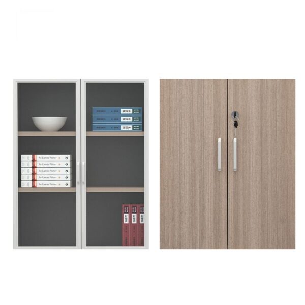 3-Door Simple Lateral Filing Office Cabinet with three spacious drawers for organized storage and easy access.