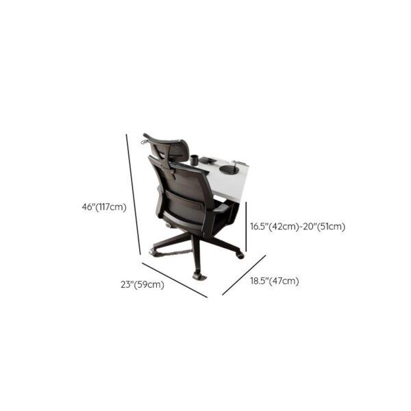 Adjustable Mesh Ergonomic Office Chair with breathable backrest and customizable features.