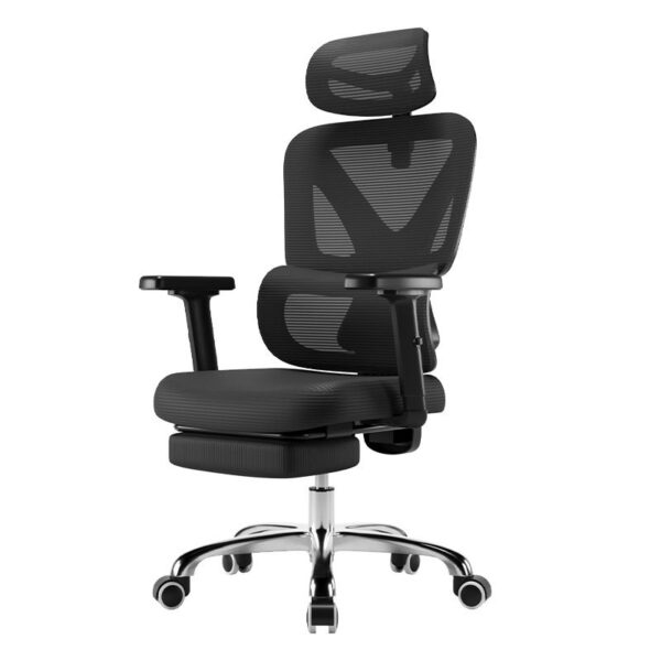 High Back Mesh Swivel Seating Chair with ergonomic design, adjustable height, and breathable backrest for comfort.