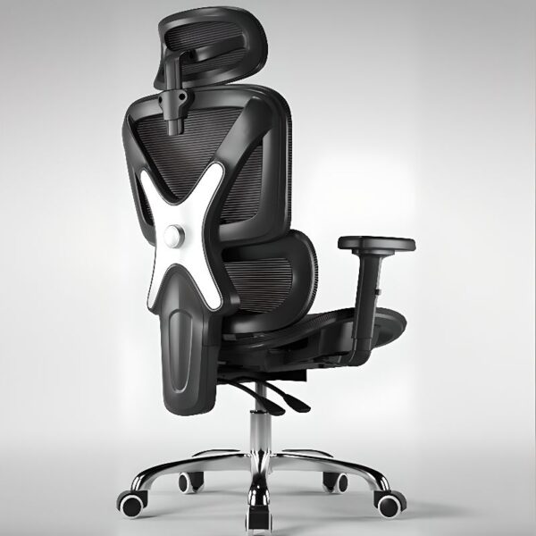 High Back Mesh Swivel Seating Chair with ergonomic design, adjustable height, and breathable backrest for comfort.