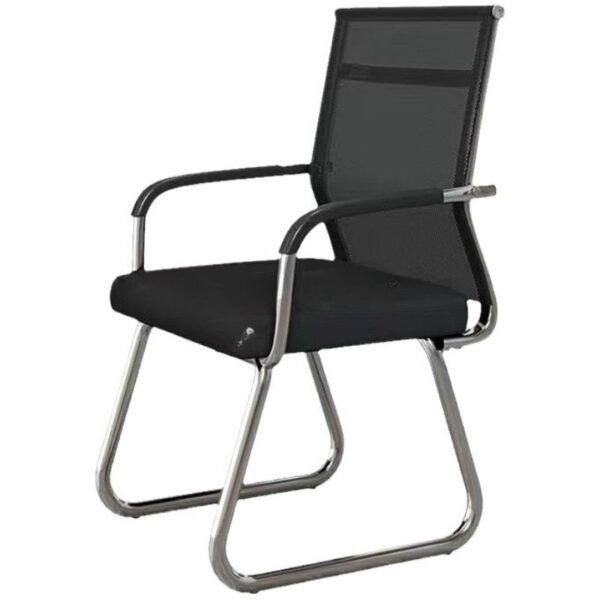 Simple Executive Waiting Guest Chair with a minimalist design and comfortable cushioning for office or reception areas.