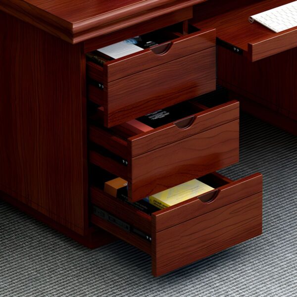 120cm Executive Modern Staff Office Desk with a spacious surface and minimalist design for home and office use.