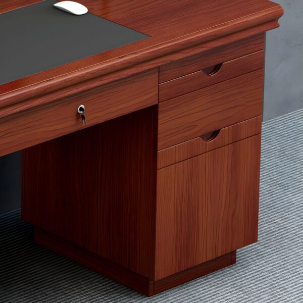 120cm Executive Modern Staff Office Desk with a spacious surface and minimalist design for home and office use.