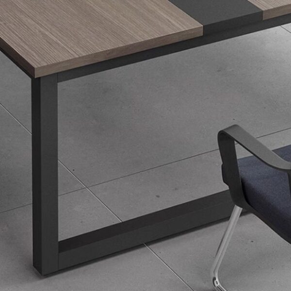 2.4 Meters Casual Rectangle Conference Table with sleek modern design.