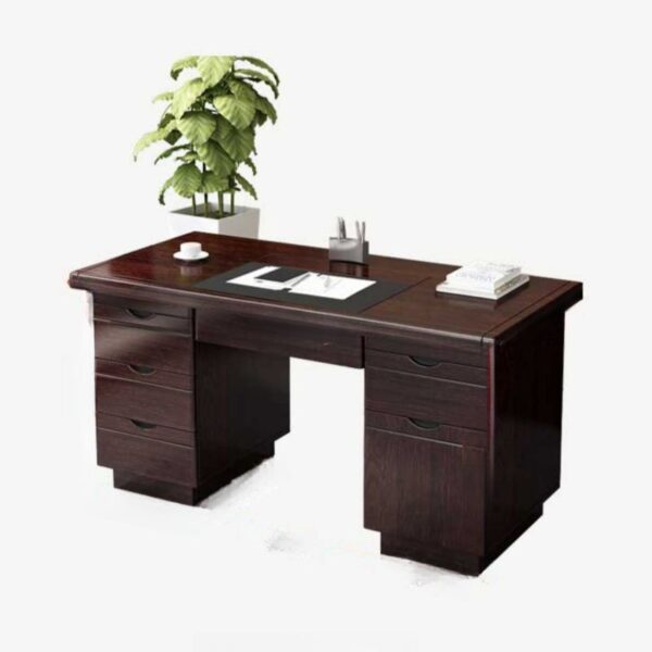 120cm Ergonomic Home Office Computer Desk with spacious surface and ergonomic design for improved posture.