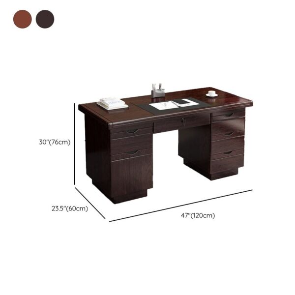 120cm Ergonomic Home Office Computer Desk with spacious surface and ergonomic design for improved posture.