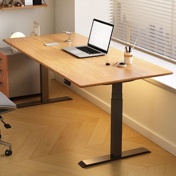 Automated Electric Office Standing Desk with adjustable height and a sleek design for a modern workspace.