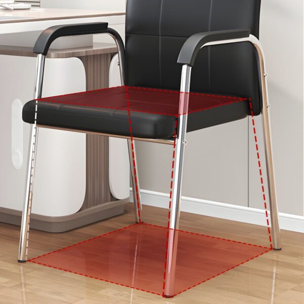 Modern Mid-Back Executive Waiting Chair with ergonomic design and sleek upholstery, perfect for office spaces.