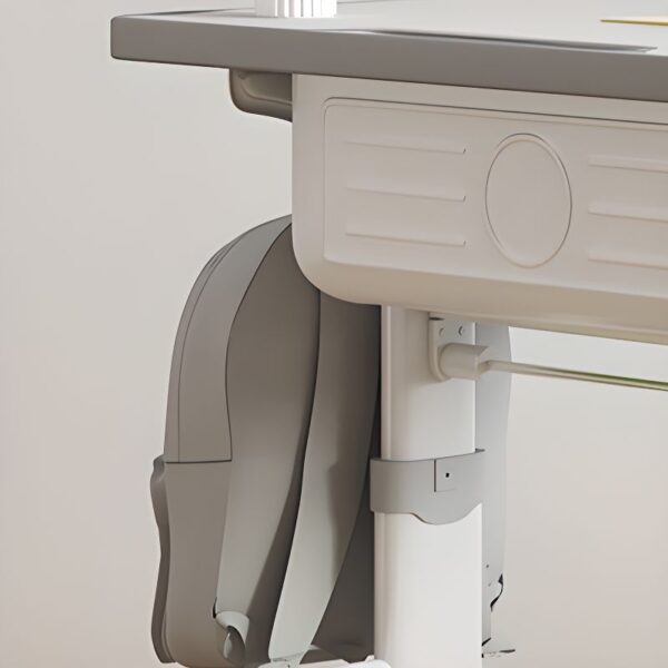 Adjustable Plastic Children Computer Desk with a modern design, offering ergonomic height adjustment for growing kids.