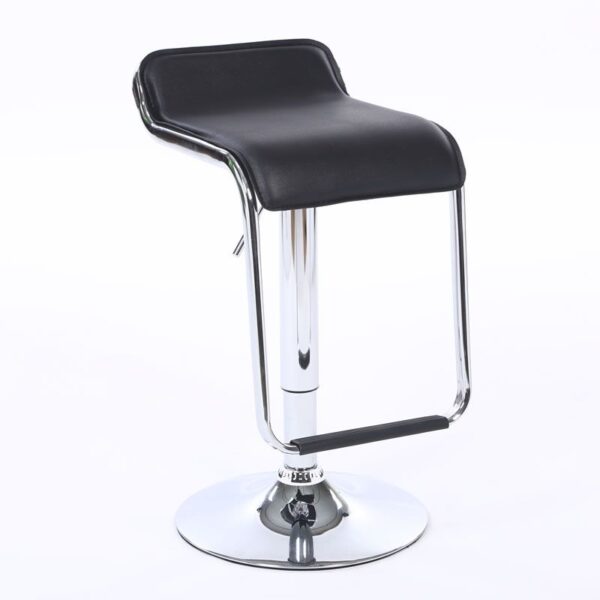 Adjustable Saddle Seat Pub Stool with ergonomic design and flexible height, ideal for bars and kitchen counters.