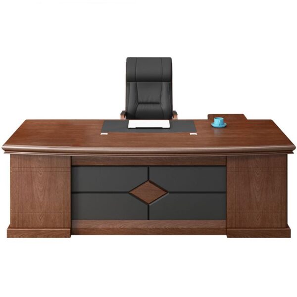 1600mm Prestigious Office Boss Table with sleek modern design, spacious surface, and durable construction for a professional office setup.