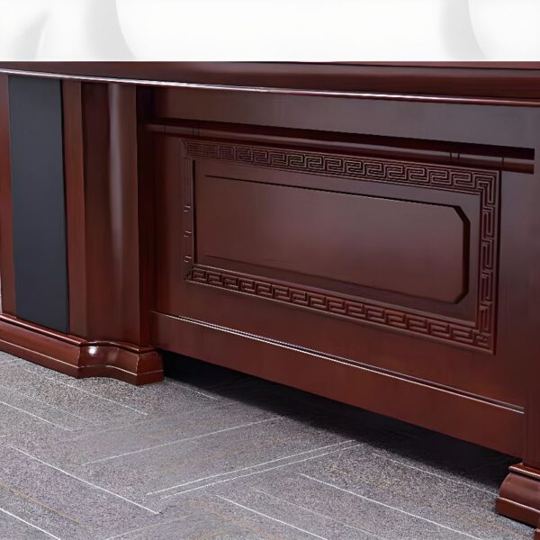 180cm Director's Executive Office Desk featuring a sleek design, spacious work surface, and built-in storage for a professional office setting.