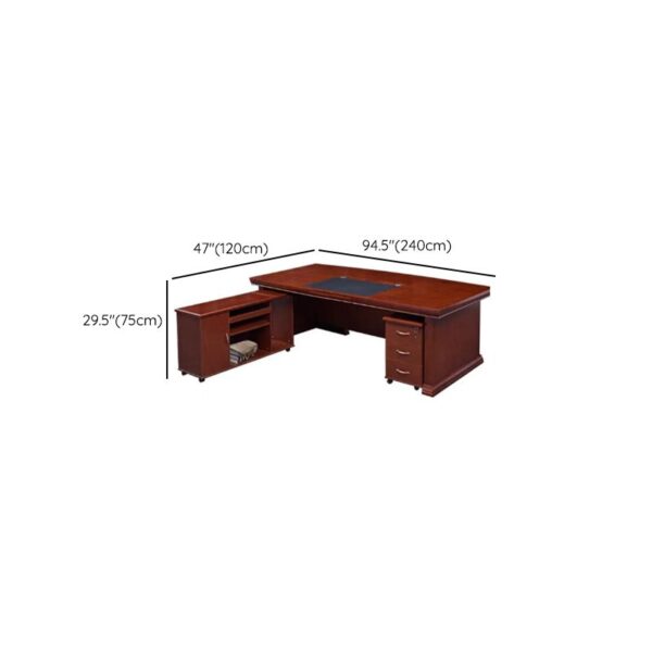 180cm Director's Executive Office Desk featuring a sleek design, spacious work surface, and built-in storage for a professional office setting.