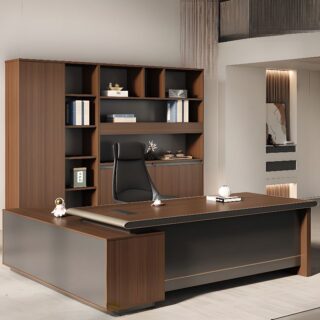 160cm Modern Executive Office Table with a minimalist design and spacious surface.