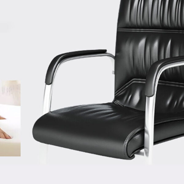 High Back Leather Executive Waiting Chair with premium upholstery and ergonomic design for optimal comfort in professional settings.