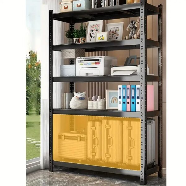 Adjustable Boltless Shelves Storage Rack with tool-free assembly and customizable shelves for versatile and durable storage.