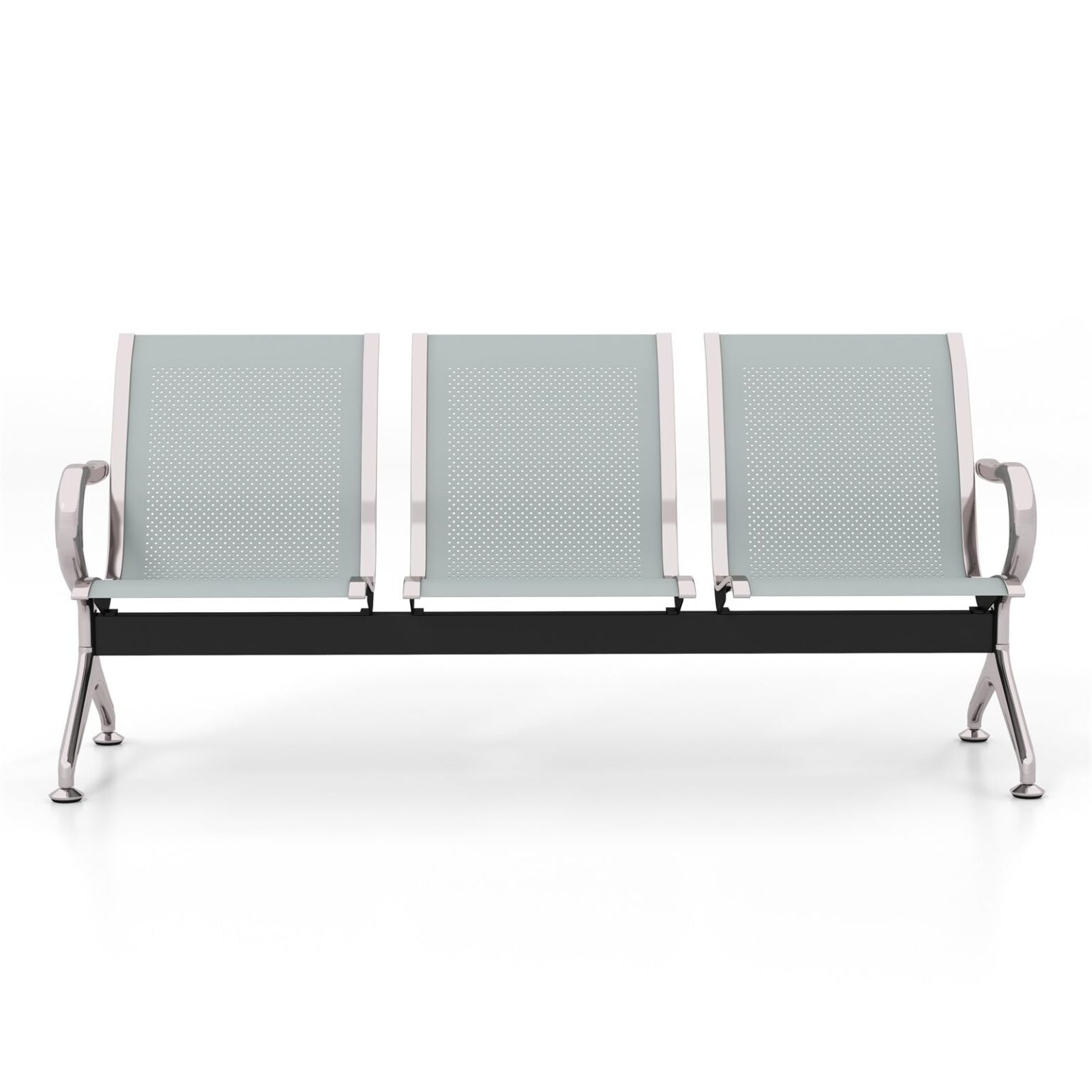 3-Link Reception Waiting Room Bench - Gucca Furniture