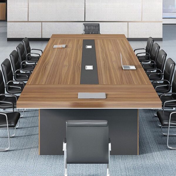 16-Seater Executive Office Boardroom Table in a modern corporate setting.